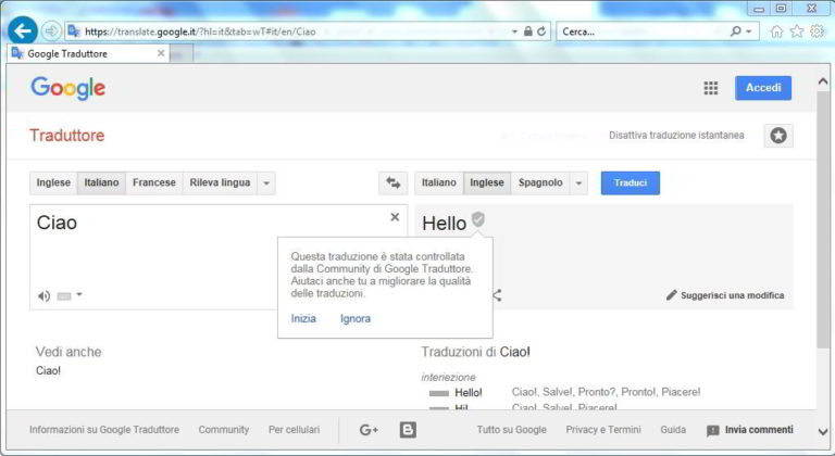Come Tradurre Del Testo Con Google Chrome | NETCWORK.IT